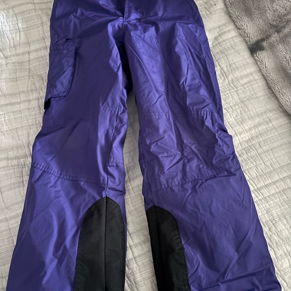 Kids Purple Snow Pants